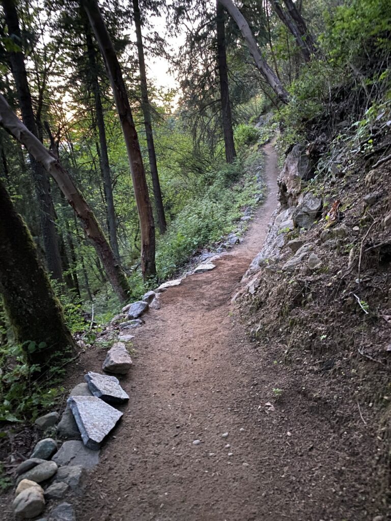 East CrossTown trail without boulder
